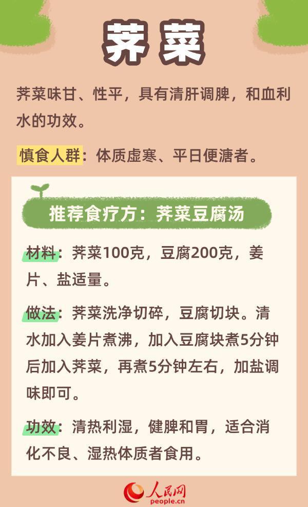 春季如何養(yǎng)肝？中醫(yī)推薦這六種綠色春菜