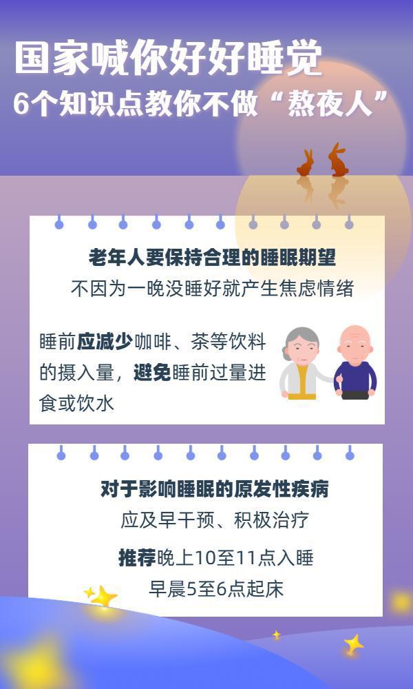 國家喊你好好睡覺！6個(gè)知識(shí)點(diǎn)要牢記